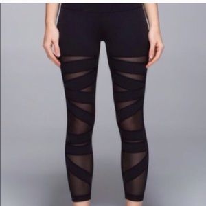 High waisted tech mesh 4